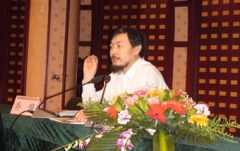 畫家喬領舉辦“江山如此多嬌” 大型藝術講座
